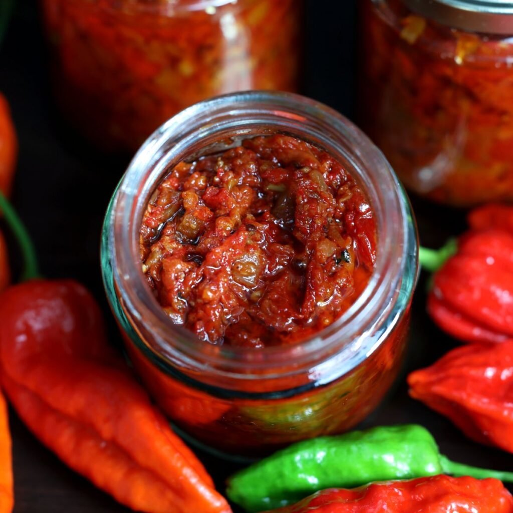 Extreme Hot Naga Chilli pickle, ajccooks